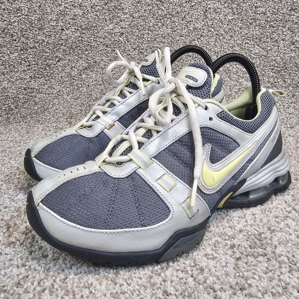 Nike Reax Training Women's Size‎ 7 Black & Magenta Lace Up Running Shoes Y2K
